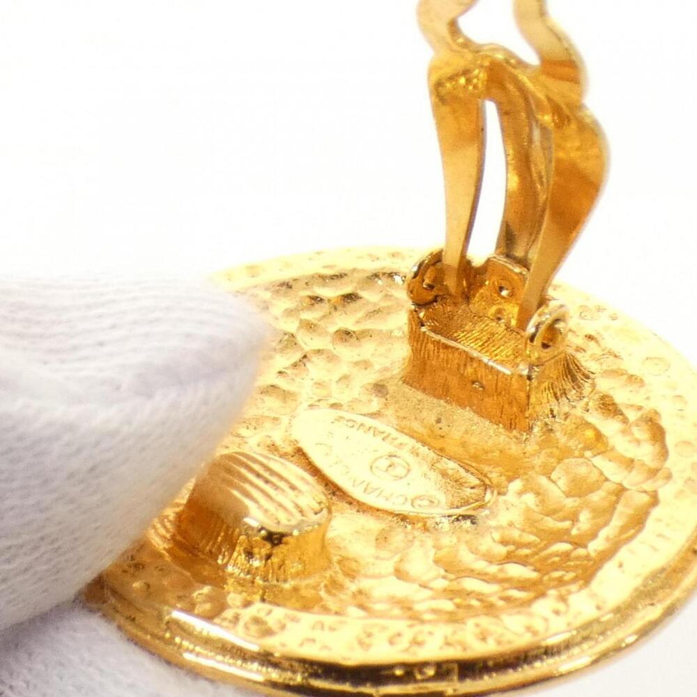 CHANEL Authentic Gold Earrings - Picture 4 of 6
